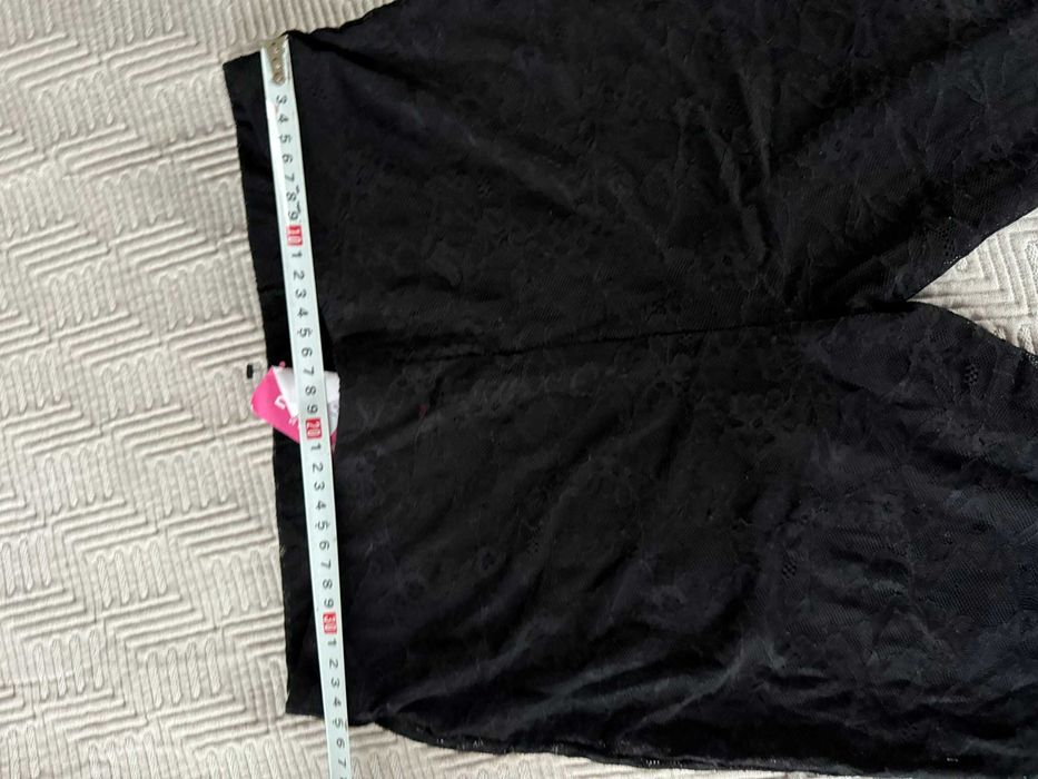 Кружевные гипюровые штаны мережеві прозорі штани кльош