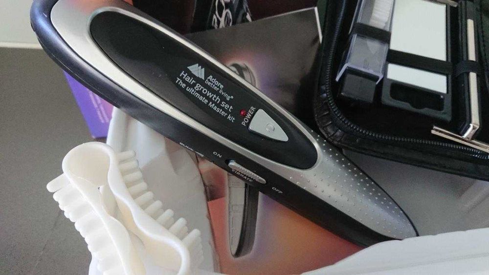 Aparelho de fototerapia para estimulação do crescimento capilar