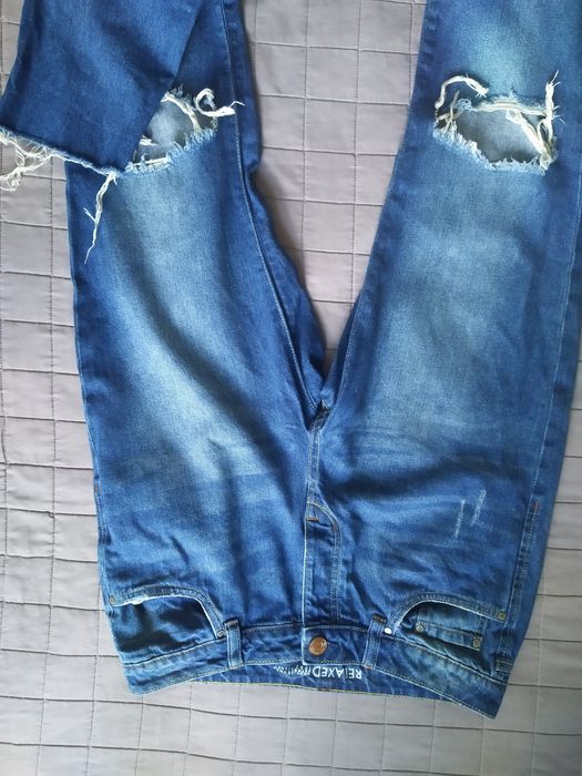 Spodnie jeansy z dziurami r. M Next