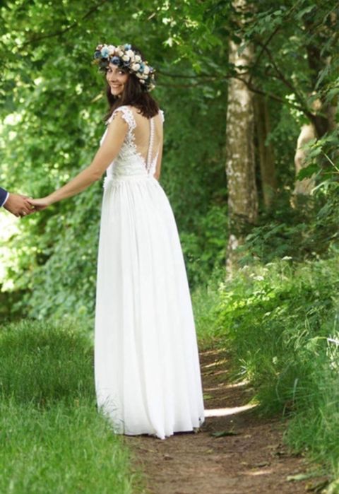 Suknia slubna S szyta na miare