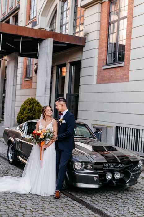 Wyjątkowy Mustang GT500 z 1967 stylizowany na Eleanor. Auto do ślubu.