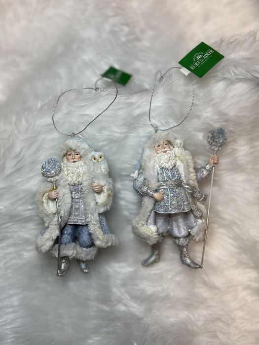 Новорічна іграшка, прикраса на ялинку миколай, санта