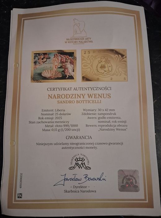 Czyste złoto sztuka malarska