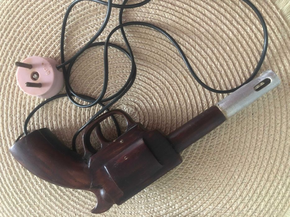 Электро зажигалка  рабочая / Дерево / ручная работа по дереву.