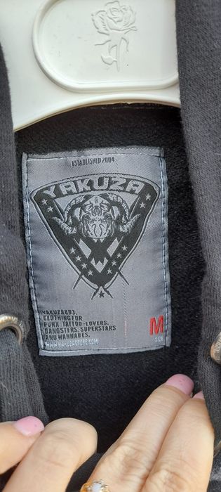Yakuza bluza z kapturem M Long wychodzi jak S
