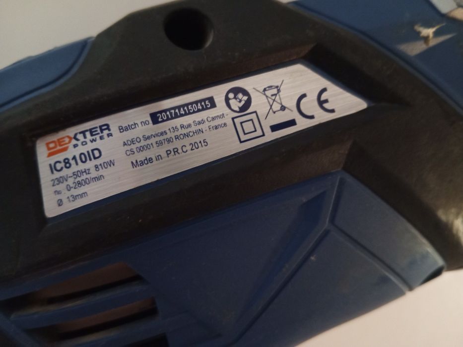 Berbequim furadeira Dexter IC810ID