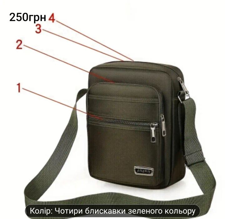 Сумка через плече