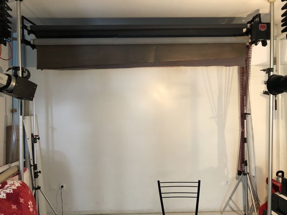 Estudio profissional Manfrotto electrico Kit