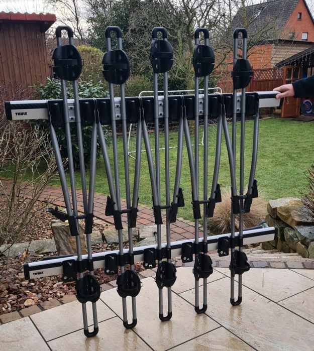 Велокріплення велобагажник велоплатформа на дах і фаркоп Thule 591 598