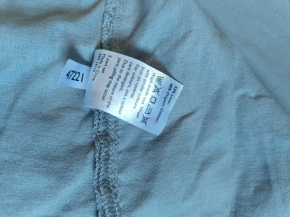 Męska lniana koszula casualowa John Lewis