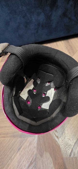Kask narciarski dla dziewczynki