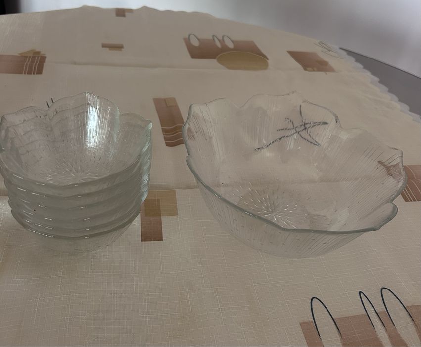 Glass Dessert Set427750932570460164