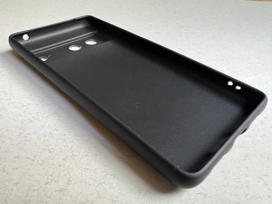 Google Pixel 7 чохол чорний "Carbon" м'який пластик чехол накладка