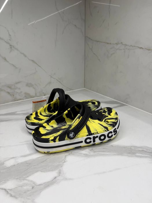крокси  Crocs Bayaband Marbled Clog /M7/W9/m9/w11
