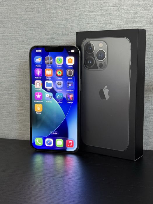 iPhone 13 Pro, grafitowy, 128GB