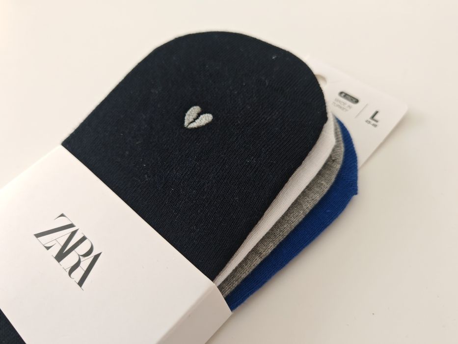 ZARA Nowe stopki, rozmiar 43-46, 4-pack. Okazja.
