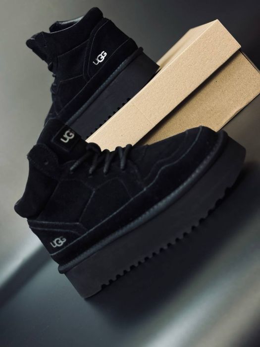 Хит !!Кроссовки Ugg Lowmel замшевые / натуральный мех / угги ловмель