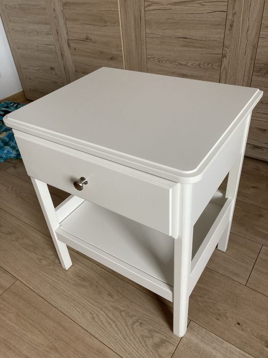 IKEA TYSSEDAL Stolik nocny Szafka  51x40  cm BIAŁY
