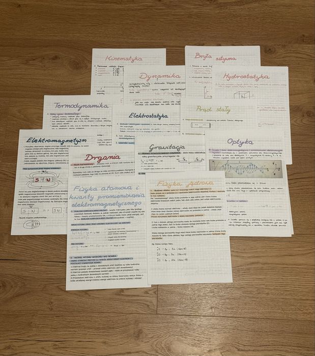 notatki fizyka rozszerozna