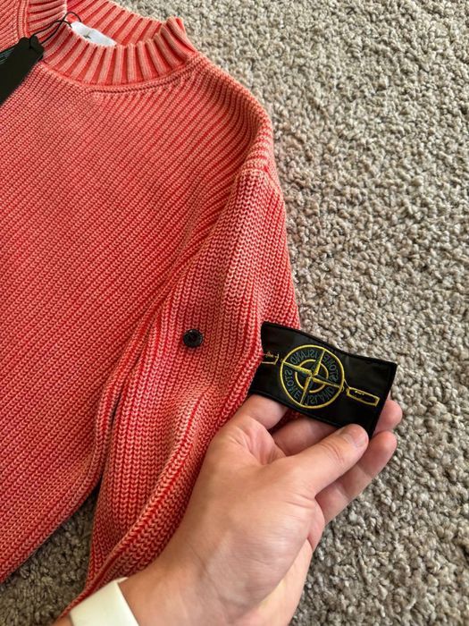 Свитер Stone Island Garment Dyed