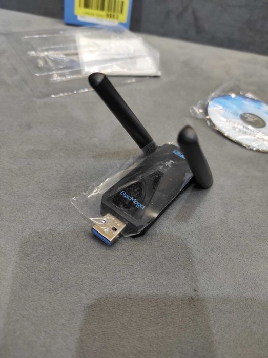 Karta USB WLAN do komputera PC, ElecMoga 1300 Mbps