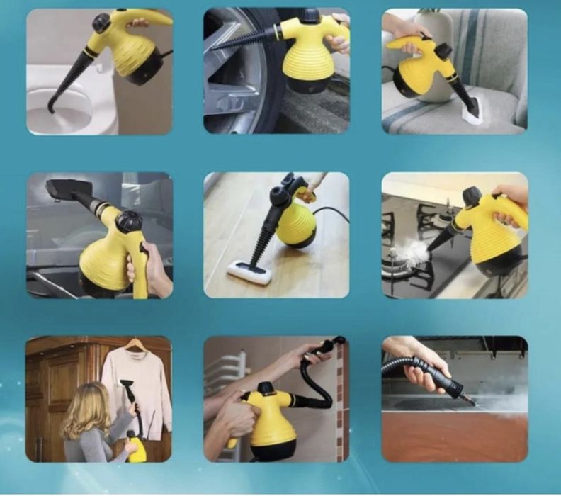 Пароочиститель R-Box для дома ручной, Многофункциональный отпариватель