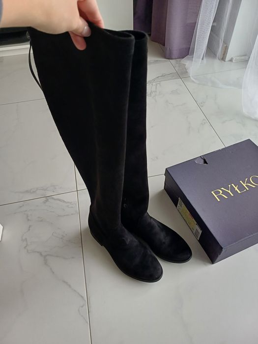 Czarne kozaki Ryłko 39