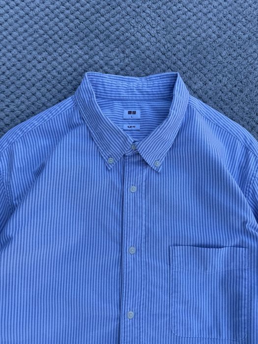 Uniqlo Slim Fit Classic Casual Shirt Size:L класична кежуальна сорочка
