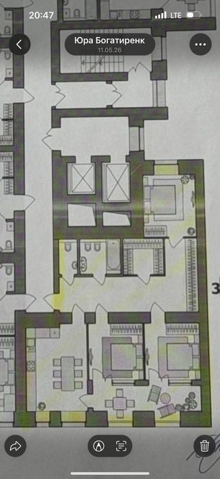 Продаж 3 кімнатної квартири в центрі міста Ірпінь