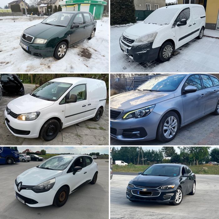 Wynajem Auto Osobowe automat / Bus Dostawczy Busy / Lawety