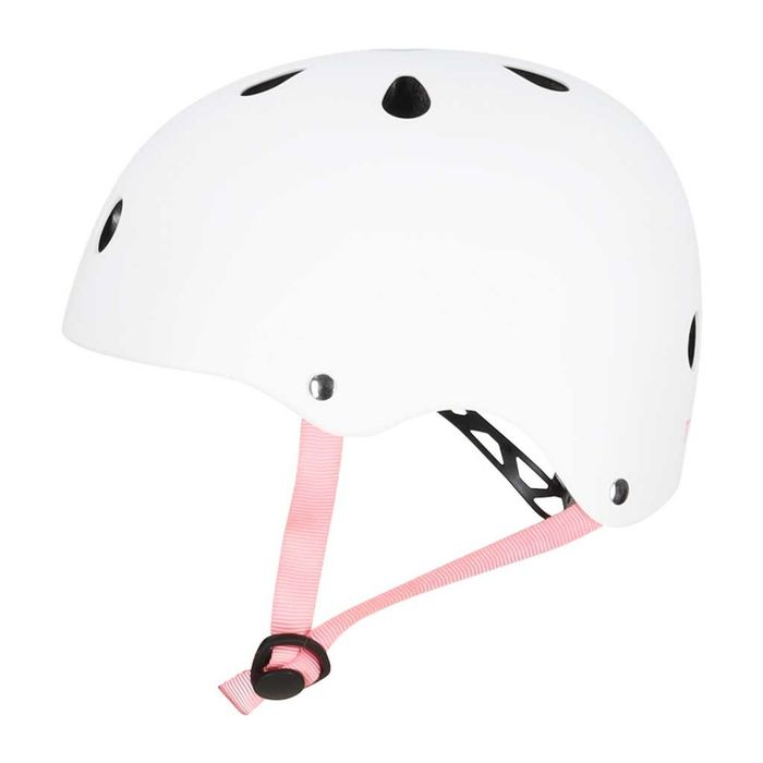 Kask rowerowy dla dziecka Trike Fix dziecięcy  LED S 48-54cm biały