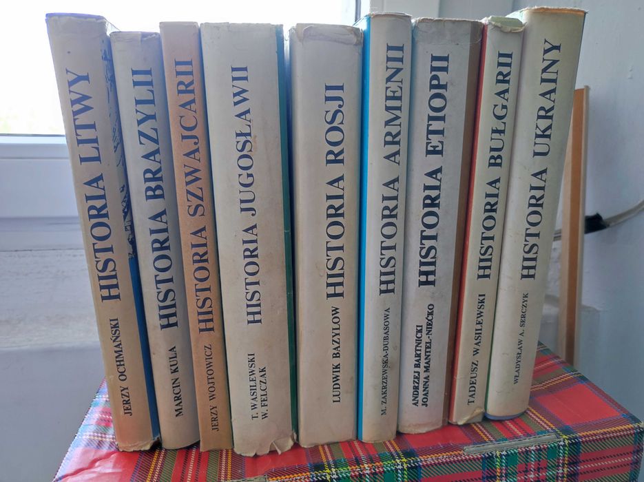 Komplet książek z serii historia