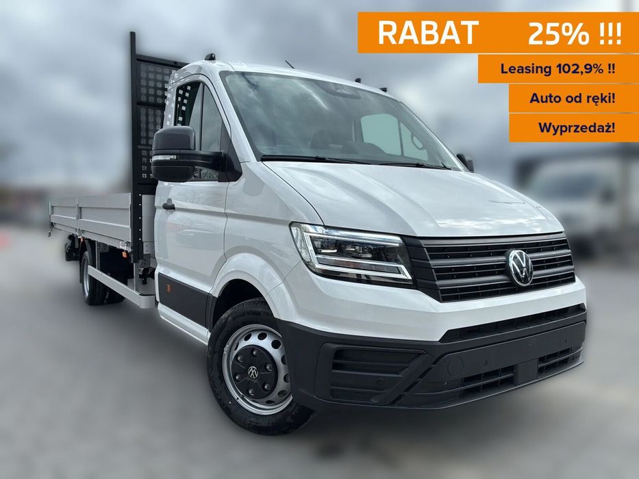 Volkswagen Crafter 50 Skrzyniowy/DMC=3,5t, 2.0 TDI 163 KM r. o. 4490mm  50 Skrzyniowy/DMC=3,5t, 2.0 TDI 163 KM r. o. 4490mm