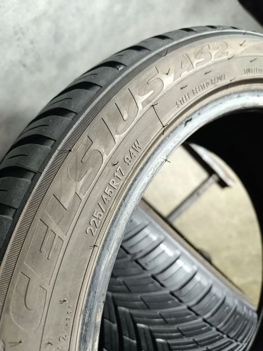 śląsk 2x opony całoroczne 225/45r17 toyo para