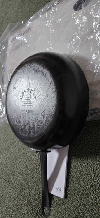 Сковорода ІКЕА VARDAGEN із вуглецевої сталі Дизайнерська