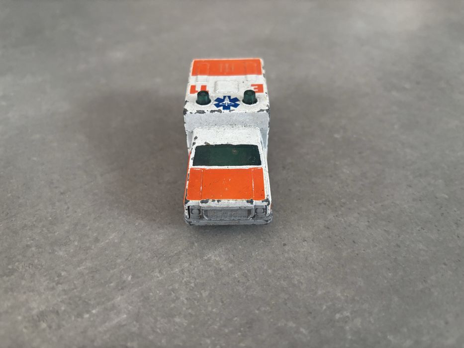 Model Resorak Matchbox Ambulance ambulans made in Macau