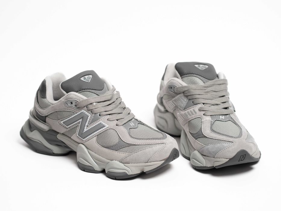 Мужские кроссовки New Balance 9060 (3 цвета) Топ якість весна замша