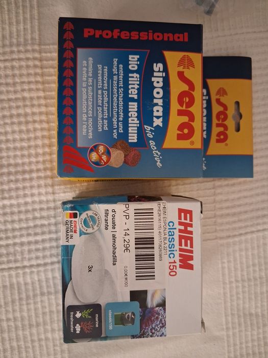Filtros para máquinas de aquário