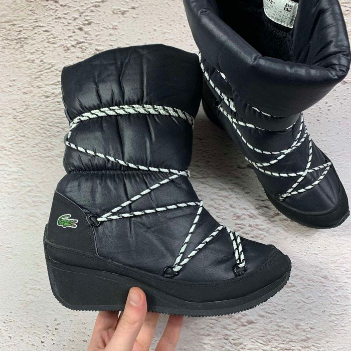 зимові кросівки lacoste оригінал дутики