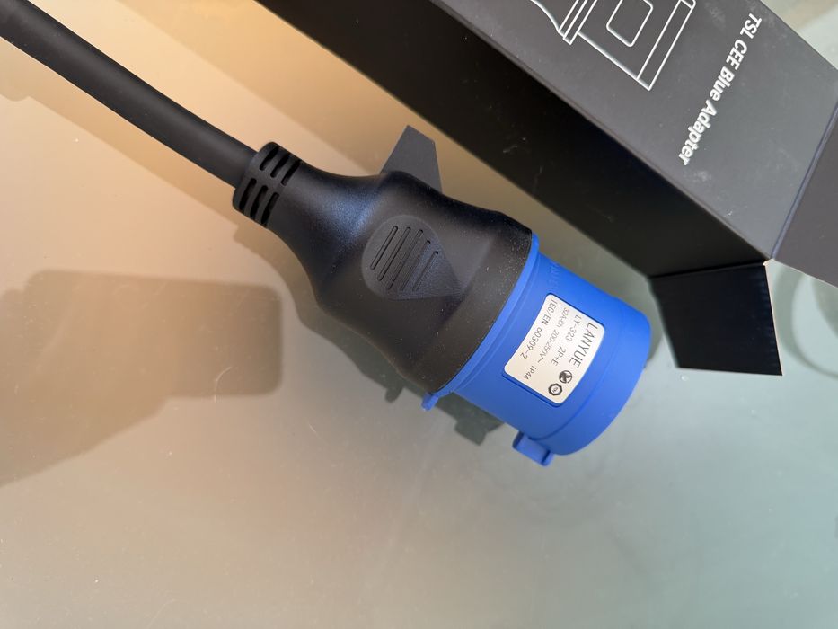 Adaptador CEE 32a monofasico Novo