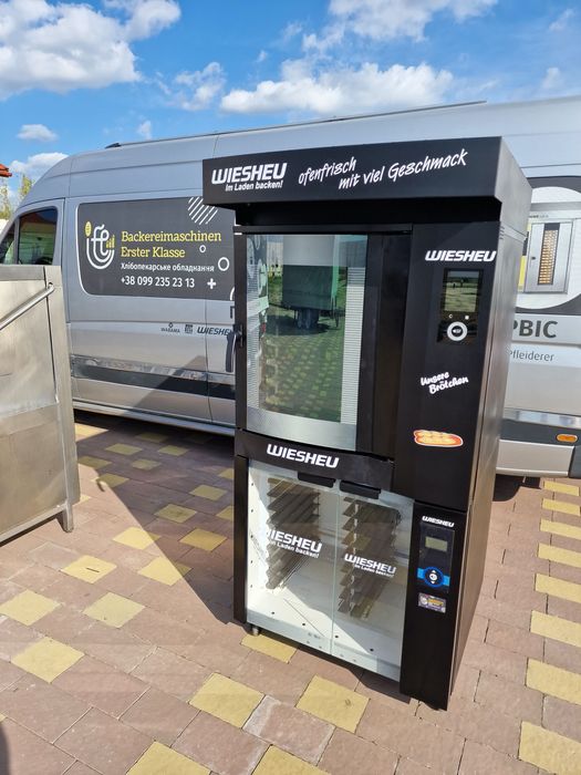 Хлебопечь для пекарни хлібопіч Wiesheu с Германии из розтiйкою NEU