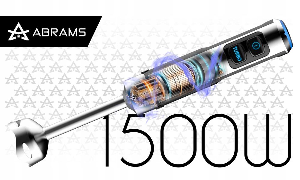 Blender ręczny Abrams turbo 1500W mikser wielofunkcyjny 7w1 blender FV