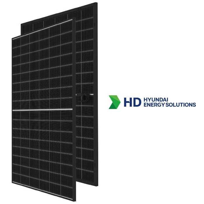 Panel Fotowoltaiczny Hyundai 500W HiT-H500CF-BF Czarna rama HeteroMax N-Type HJT Bifacial