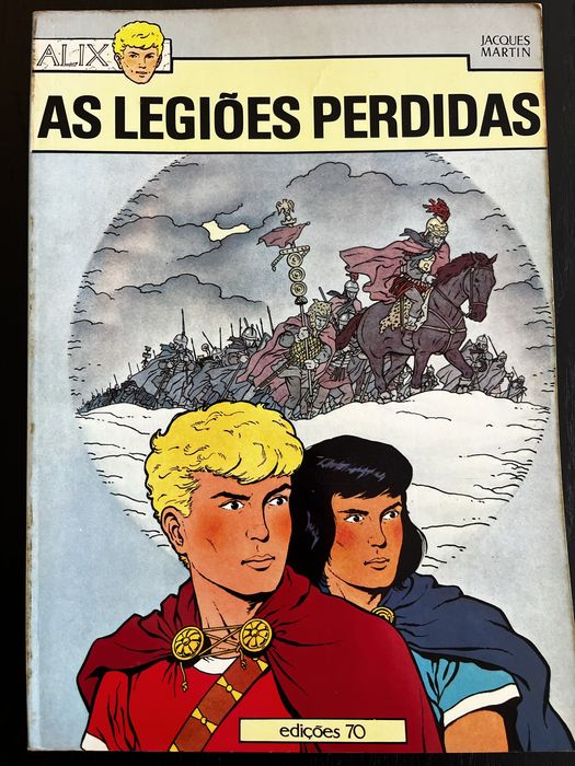 Livros BD As aventuras de Alix Edições 70