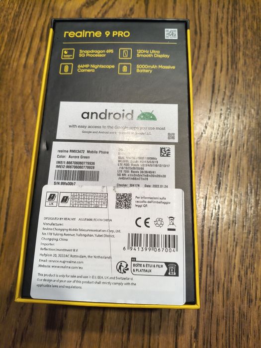 Realme 9 pro i akcesoria