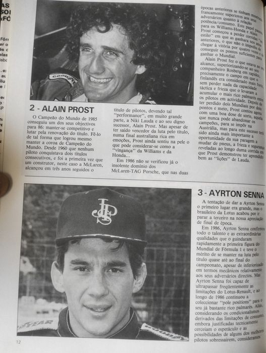 Anuário Formula 1 - 1986/87