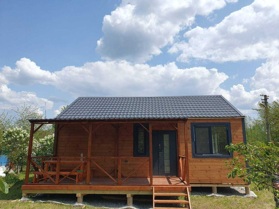 Модульний каркасний будинок, модульний будинок, дачний будинок, баня