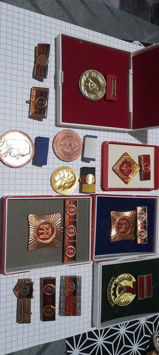 medale odznaki nagrodowe NRD DDR