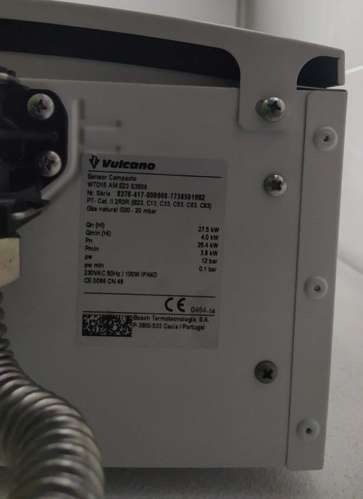 Esquentador Vulcano - impecável Esquentador