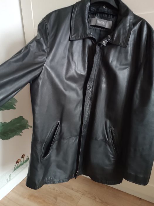 Kurtka skórzana męska XL marbet
